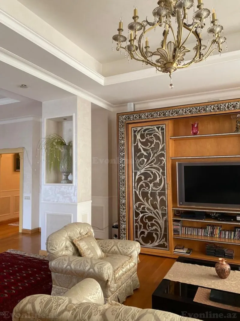 Kirayə verilir 3 otaqlı Mənzil Yeni tikili 220 m² Sahil m. - şəkil 11