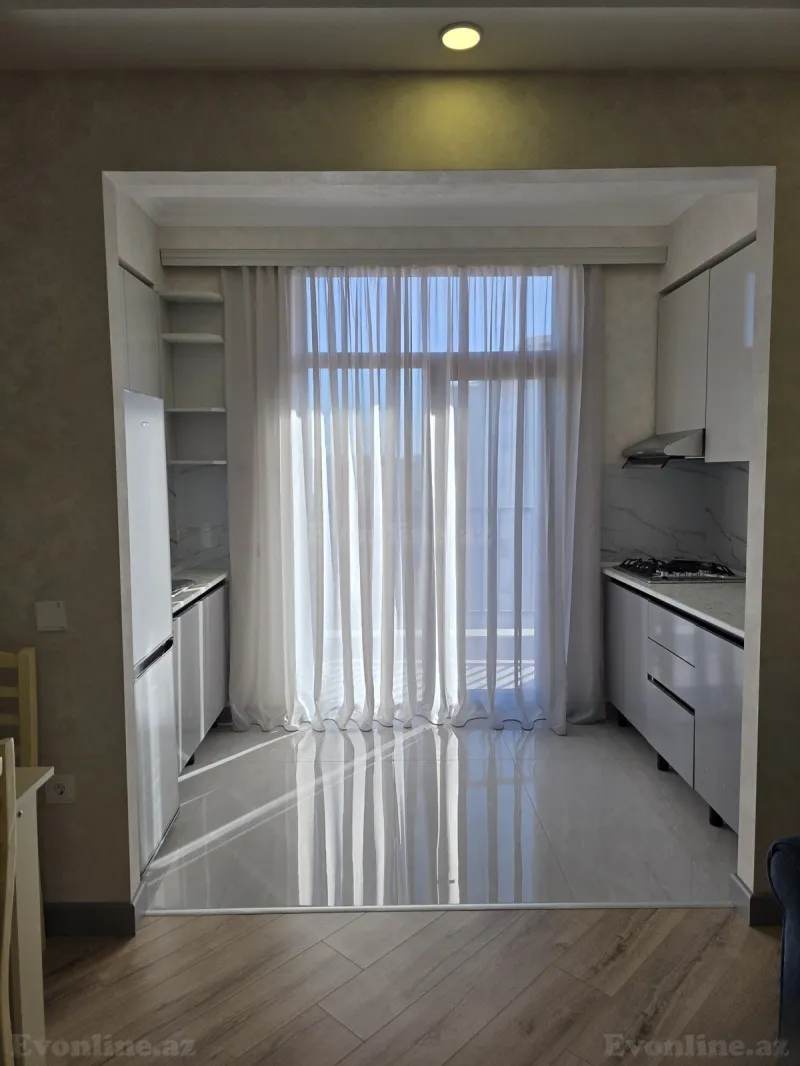 Kirayə verilir 2 otaqlı Mənzil Yeni tikili 60 m² Dərnəgül m. - şəkil 3