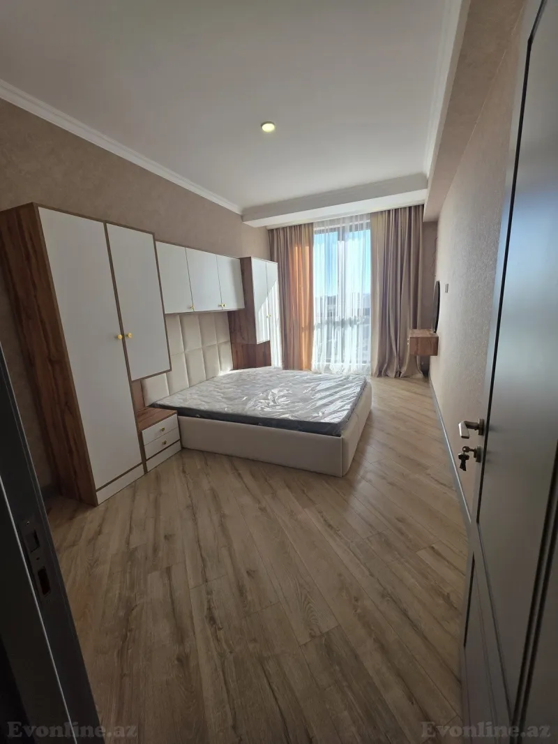Kirayə verilir 2 otaqlı Mənzil Yeni tikili 60 m² Dərnəgül m. - şəkil 4