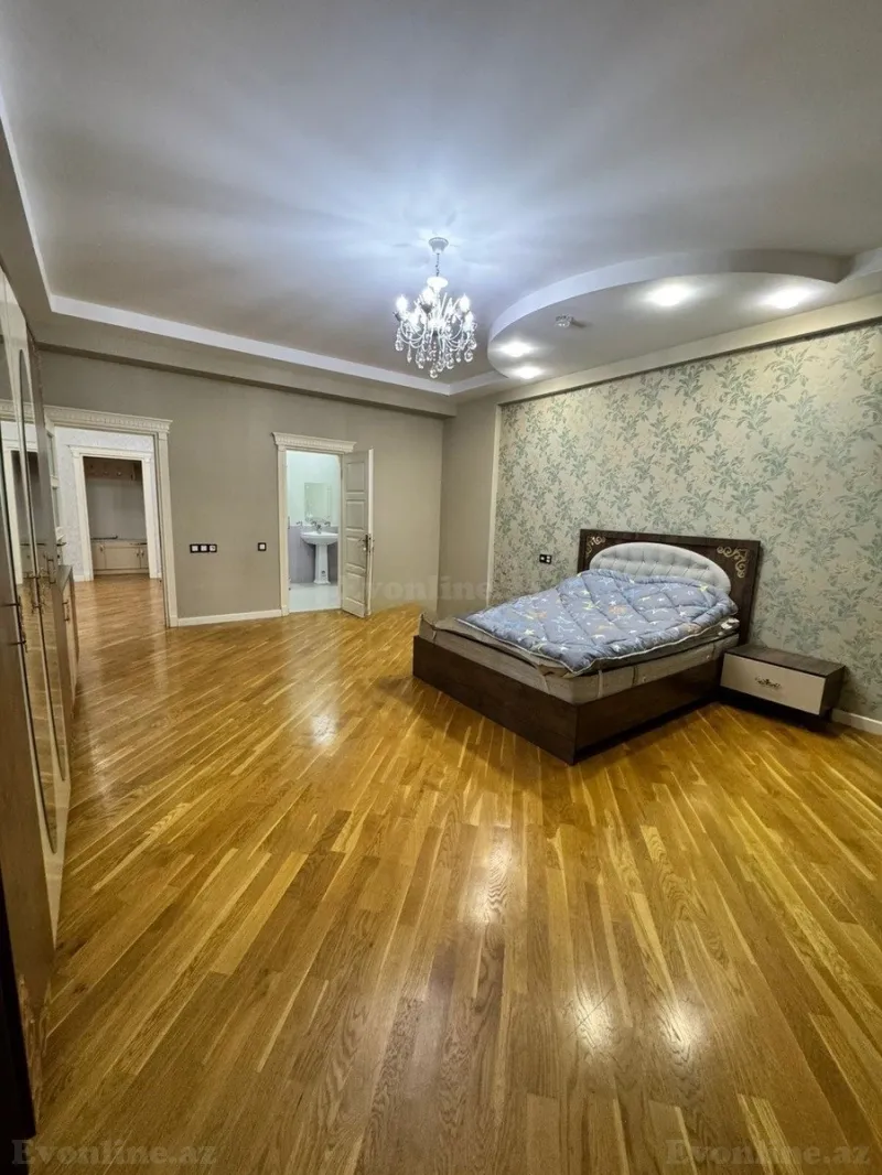 Kirayə verilir 4 otaqlı Mənzil Yeni tikili 200 m² Nərimanov r. - şəkil 6