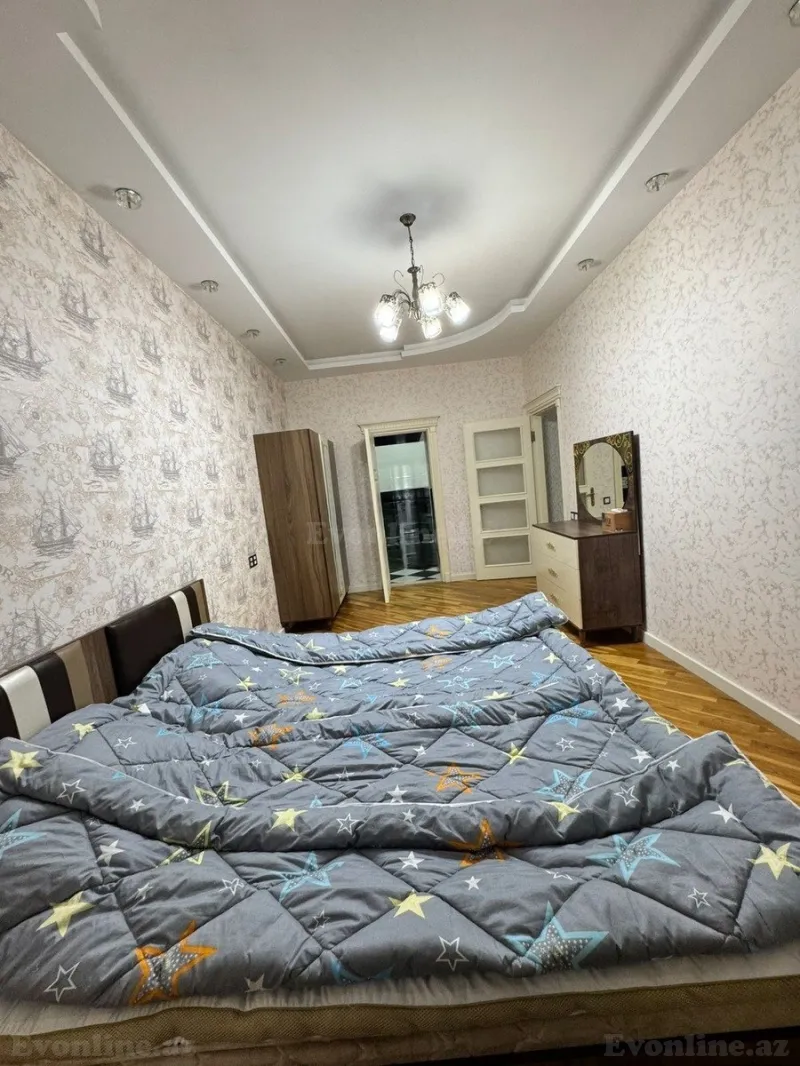 Kirayə verilir 4 otaqlı Mənzil Yeni tikili 200 m² Nərimanov r. - şəkil 9