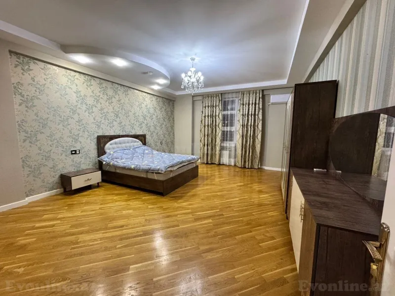 Kirayə verilir 4 otaqlı Mənzil Yeni tikili 200 m² Nərimanov r. - şəkil 13