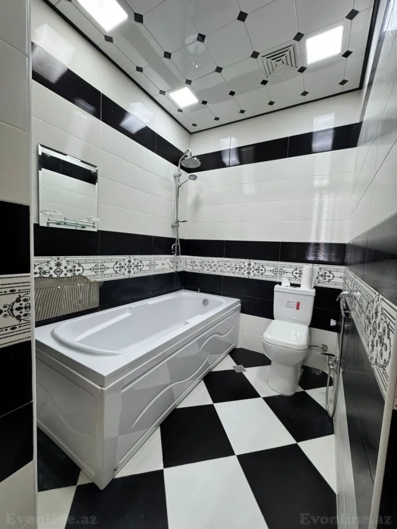 Kirayə verilir 4 otaqlı Mənzil Yeni tikili 200 m² Nərimanov r. - şəkil 17