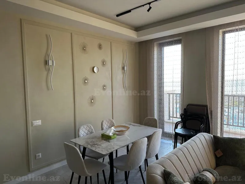 Kirayə verilir 3 otaqlı Mənzil Yeni tikili 100 m² Sea Breeze - şəkil 4