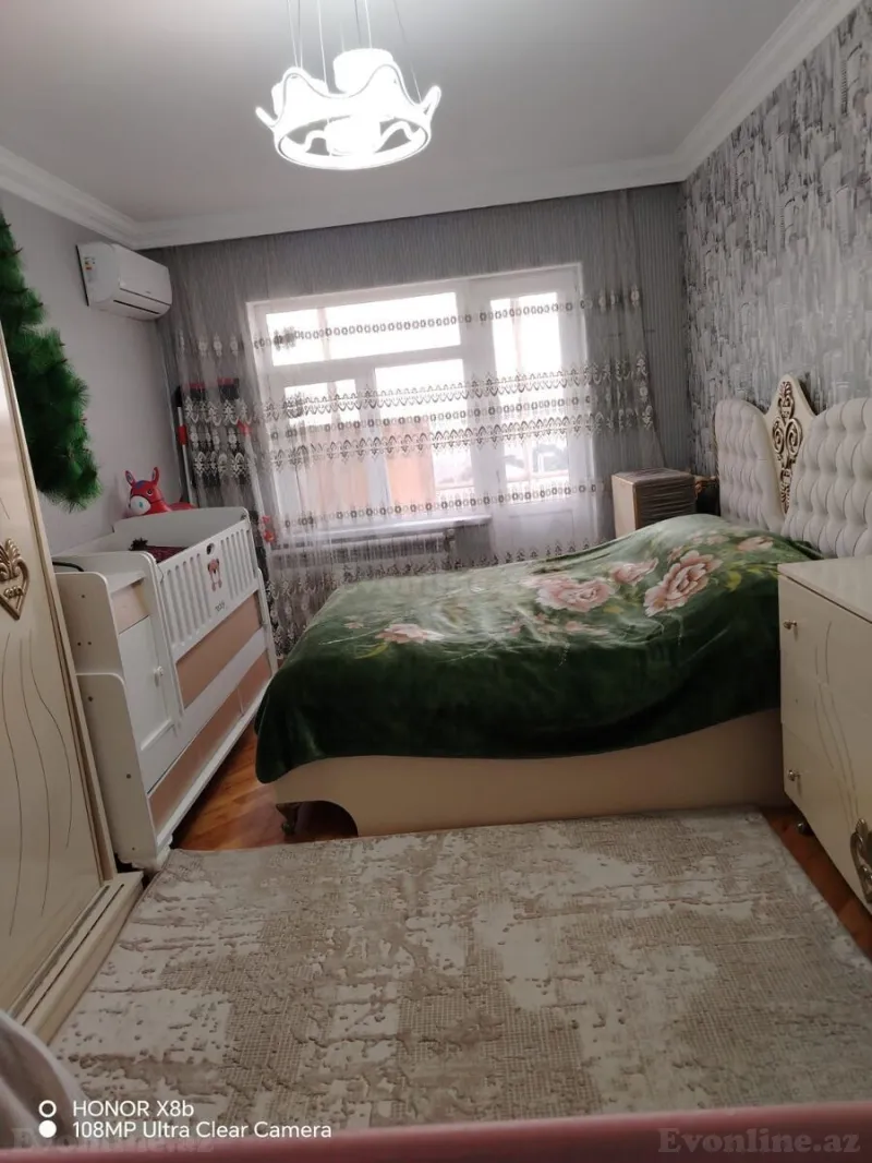 Satılır 4 otaqlı Mənzil Köhnə tikili 110 m² Həzi Aslanov m. - şəkil 4