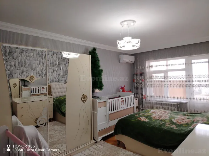 Satılır 4 otaqlı Mənzil Köhnə tikili 110 m² Həzi Aslanov m. - şəkil 5