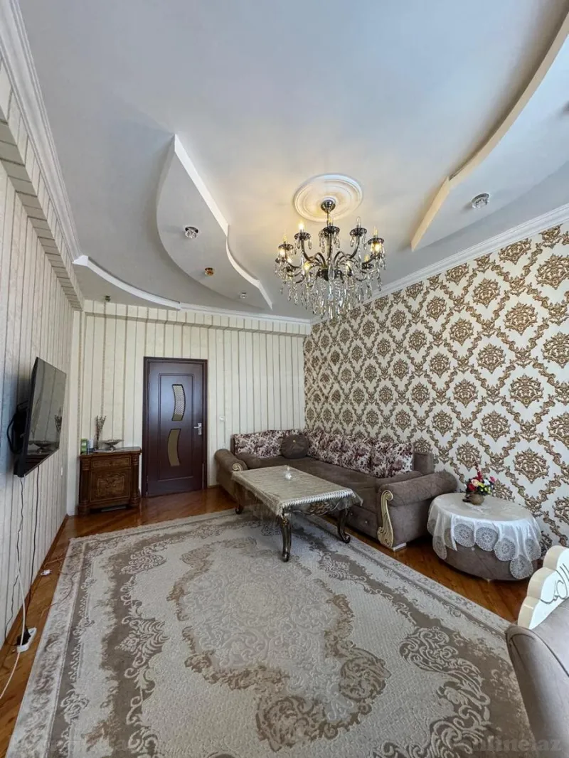 Satılır 3 otaqlı Mənzil Yeni tikili 105 m² Həzi Aslanov m. - şəkil 3