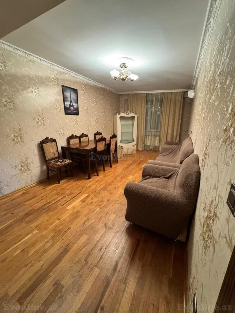 Kirayə verilir 3 otaqlı Mənzil Yeni tikili 75 m² İnşaatçılar m. - şəkil 3