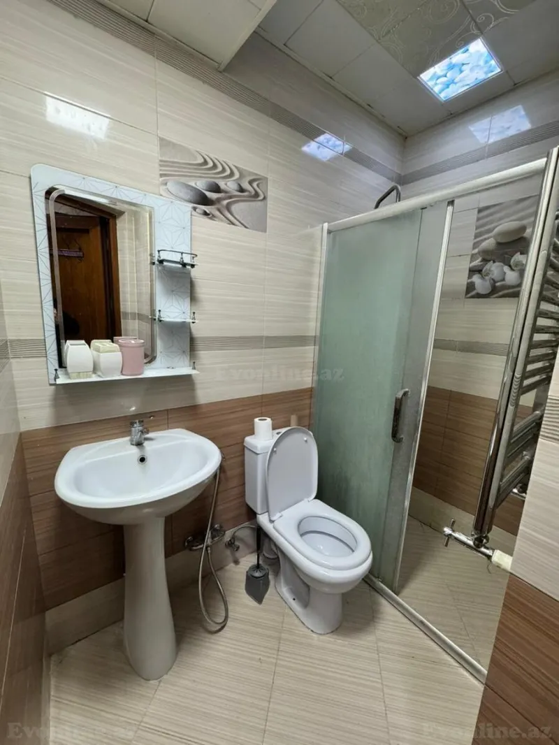 Kirayə verilir 3 otaqlı Mənzil Yeni tikili 75 m² İnşaatçılar m. - şəkil 12