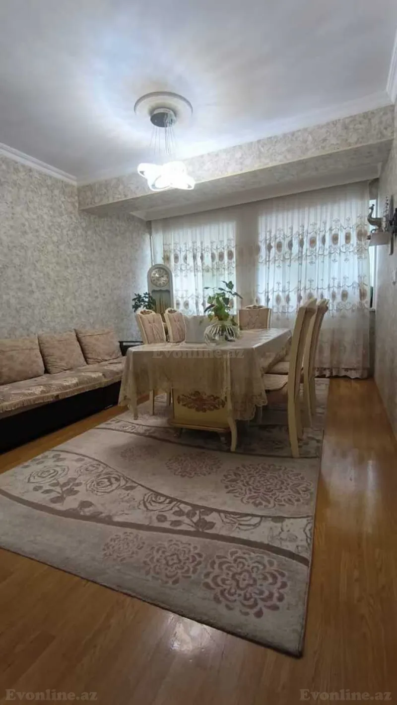Satılır 2 otaqlı Mənzil Yeni tikili 86 m² İnşaatçılar m. - şəkil 2
