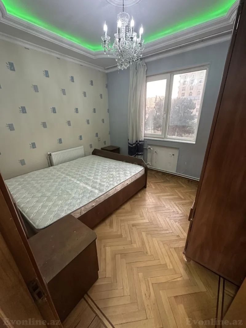 Kirayə verilir 3 otaqlı Mənzil Köhnə tikili 90 m² Gənclik m. - şəkil 4