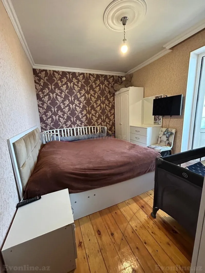 Satılır 3 otaqlı Mənzil Köhnə tikili 65 m² Memar Əcəmi m. - şəkil 5