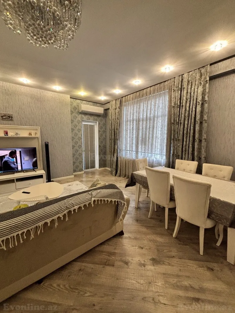Satılır 3 otaqlı Mənzil Yeni tikili 124 m² 8 Noyabr m. - şəkil 3