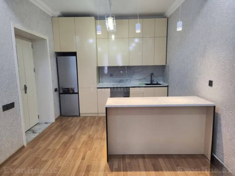 Kirayə verilir 3 otaqlı Mənzil Yeni tikili 120 m² Nərimanov r. - şəkil 2