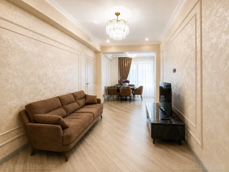 Kirayə verilir 2 otaqlı Mənzil Yeni tikili 65 m² Nəsimi r. - şəkil 3