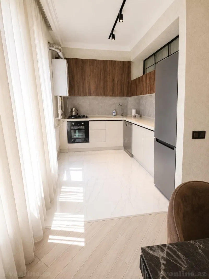 Kirayə verilir 2 otaqlı Mənzil Yeni tikili 65 m² Nəsimi r. - şəkil 4