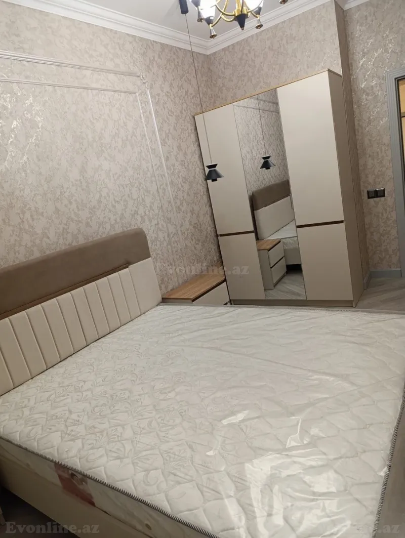 Kirayə verilir 2 otaqlı Mənzil Yeni tikili 65 m² Nəsimi r. - şəkil 7