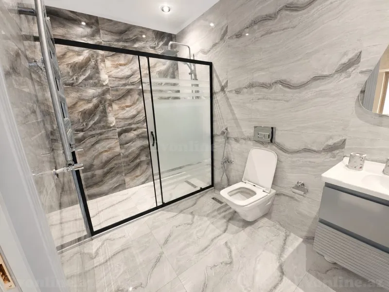 Kirayə verilir 2 otaqlı Mənzil Yeni tikili 65 m² Nəsimi r. - şəkil 12