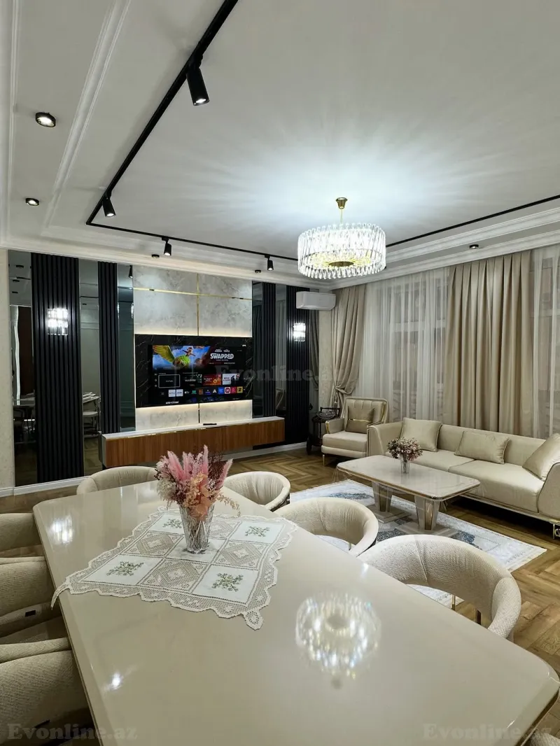 3 otaqlı Mənzil 145 m² Həzi Aslanov m. Satılır