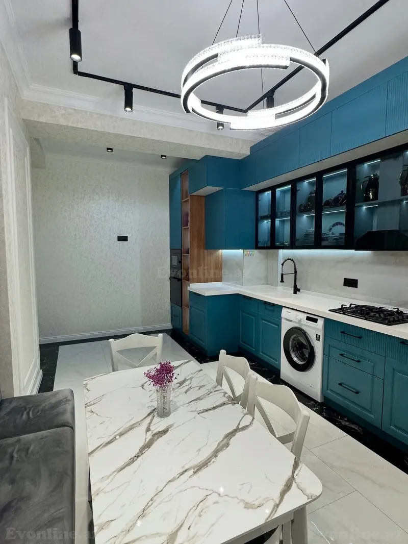 Satılır 3 otaqlı Mənzil Yeni tikili 145 m² Həzi Aslanov m. - şəkil 5