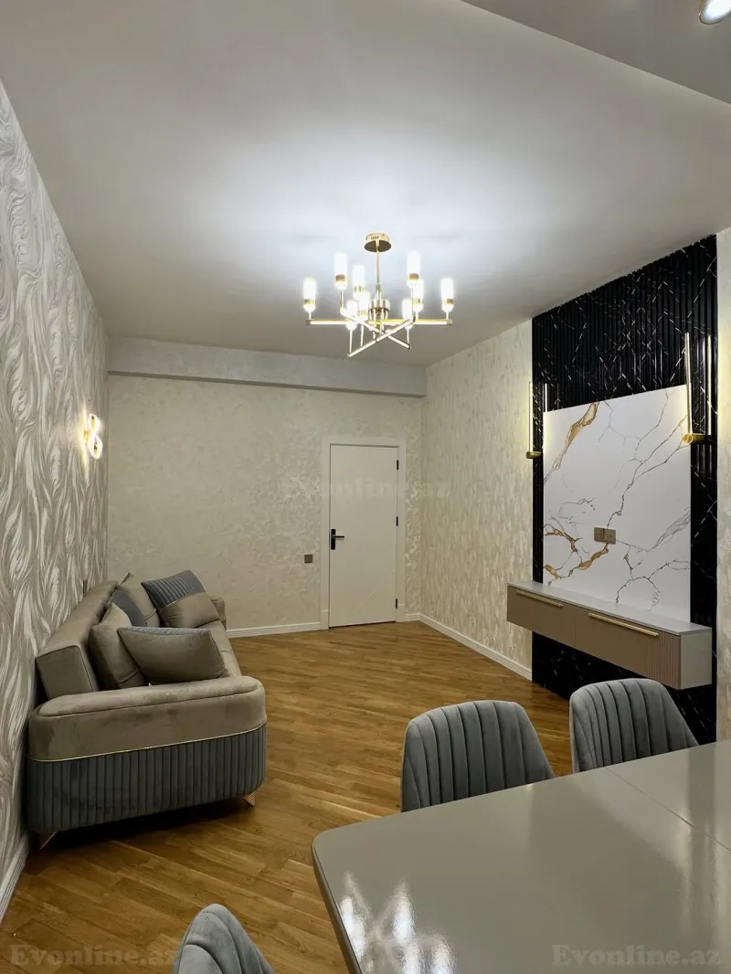 Satılır 2 otaqlı Mənzil Yeni tikili 85 m² Həzi Aslanov m. - şəkil 2