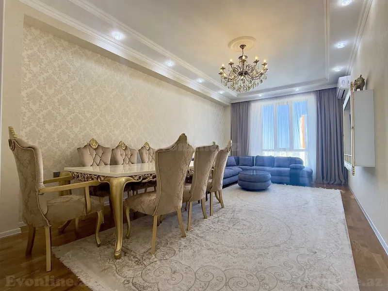 Satılır 3 otaqlı Mənzil Yeni tikili 125 m² Memar Əcəmi m. - şəkil 3