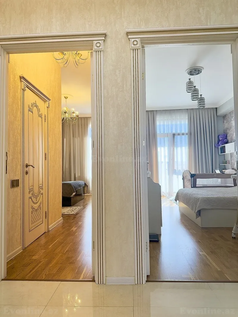 Satılır 3 otaqlı Mənzil Yeni tikili 125 m² Memar Əcəmi m. - şəkil 4