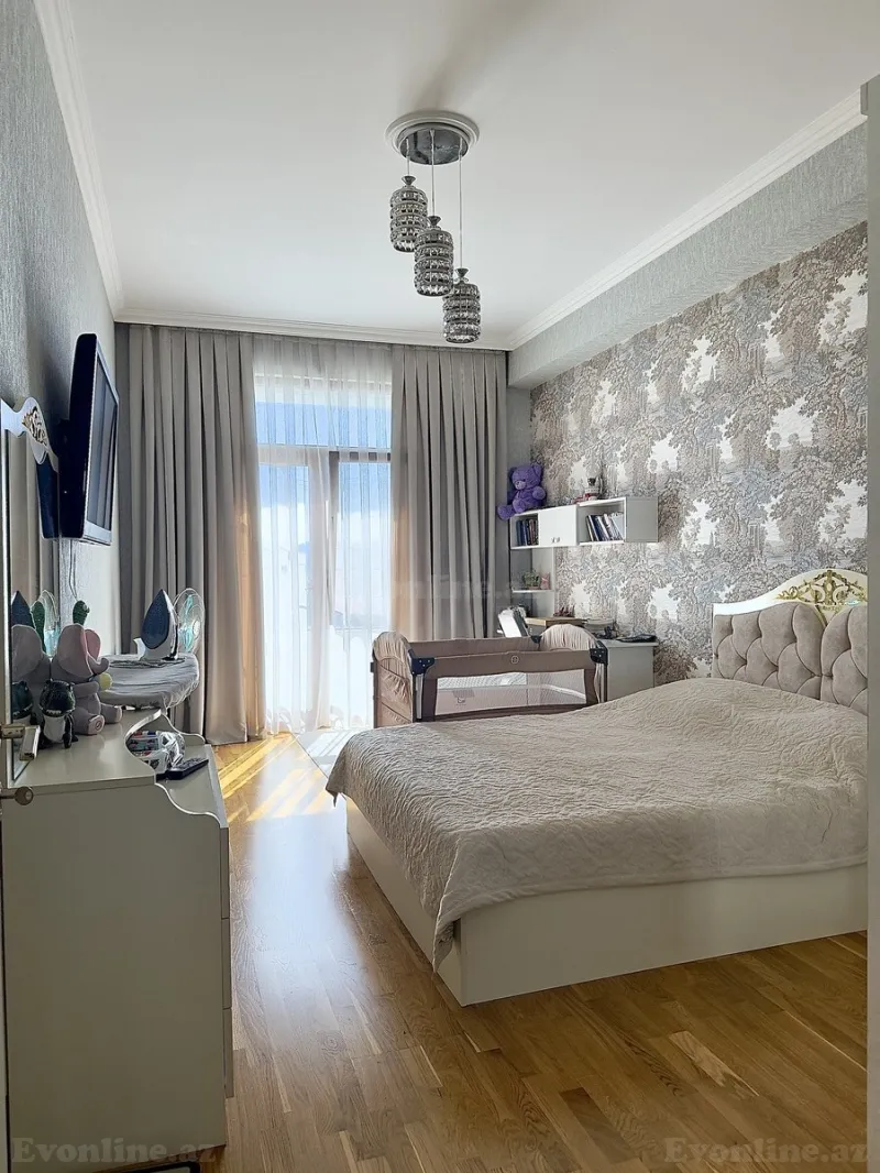 Satılır 3 otaqlı Mənzil Yeni tikili 125 m² Memar Əcəmi m. - şəkil 5