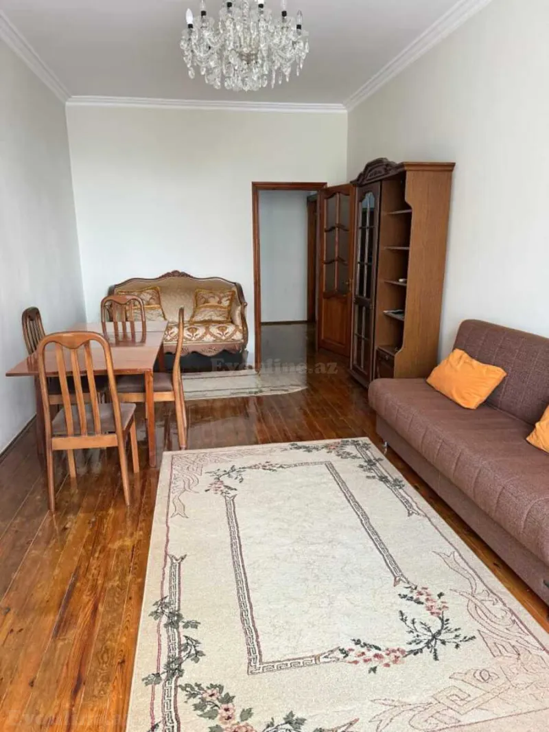 2 otaqlı Mənzil 80 m² Nizami m. Kirayə verilir