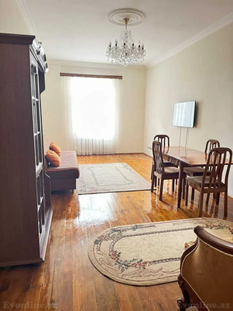 Kirayə verilir 2 otaqlı Mənzil Yeni tikili 80 m² Nizami m. - şəkil 2