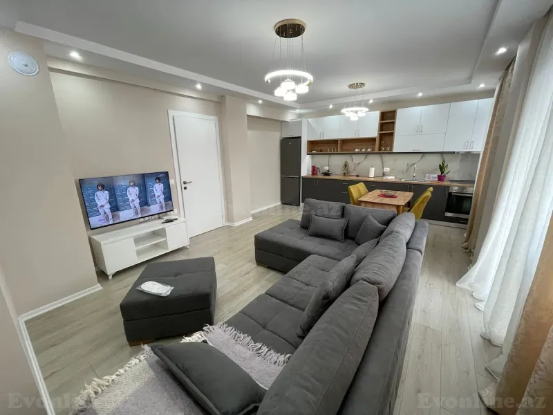 Kirayə verilir 2 otaqlı Mənzil Yeni tikili 80 m² Elmlər Akademiyası m.