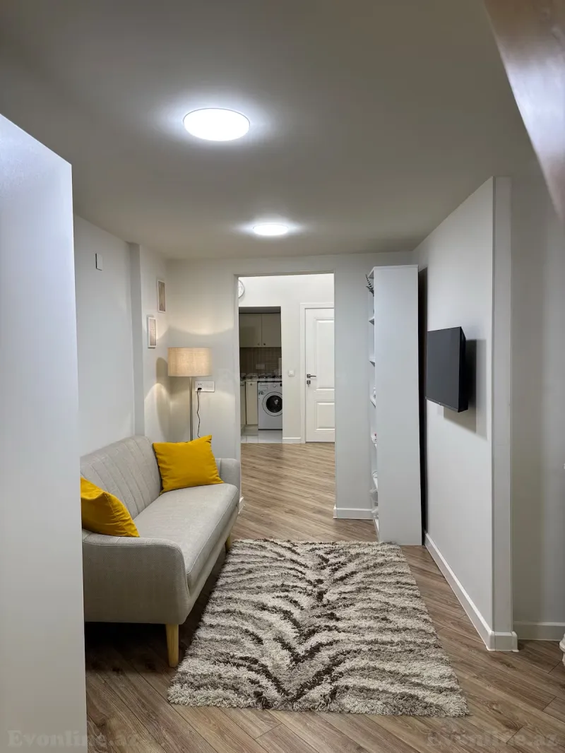 Kirayə verilir 2 otaqlı Mənzil Yeni tikili 80 m² Elmlər Akademiyası m. - şəkil 3