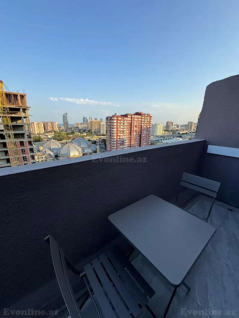 Kirayə verilir 2 otaqlı Mənzil Yeni tikili 80 m² Elmlər Akademiyası m. - şəkil 5