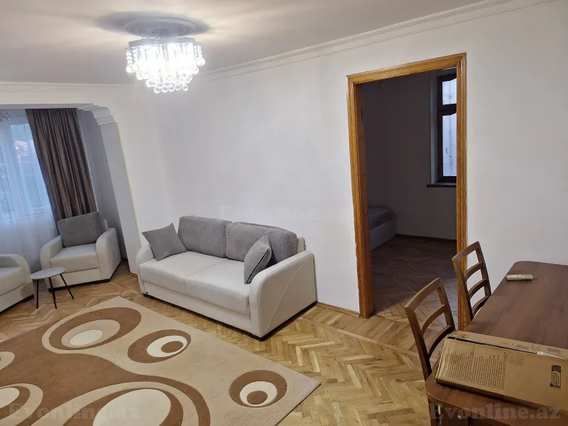 Kirayə verilir 2 otaqlı Mənzil Köhnə tikili 50 m² 8 Noyabr m. - şəkil 3