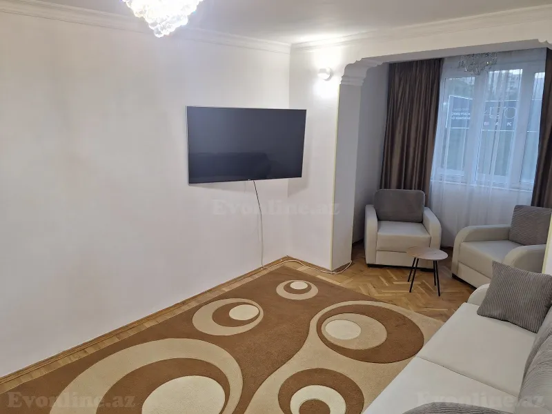 Kirayə verilir 2 otaqlı Mənzil Köhnə tikili 50 m² 8 Noyabr m. - şəkil 4
