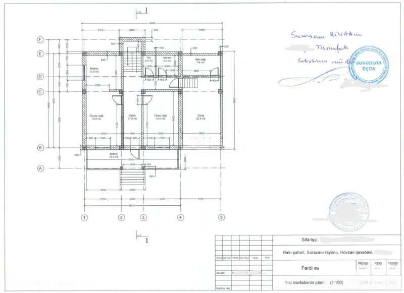 Satılır 5 otaqlı Həyət evi 265 m² Hövsan - şəkil 13