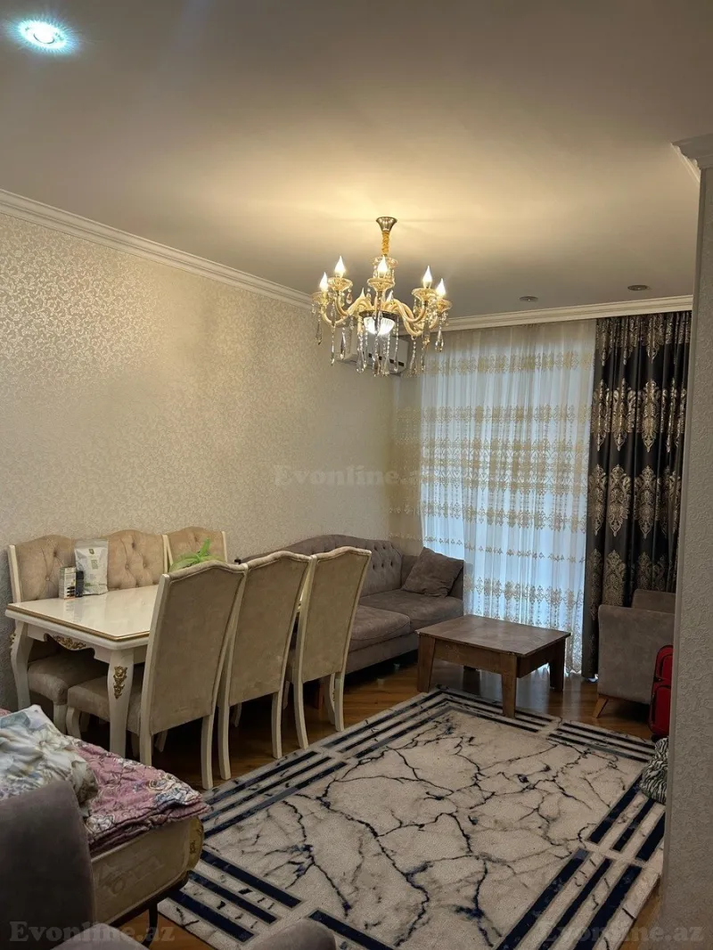 Kirayə verilir 2 otaqlı Mənzil Yeni tikili 55 m² Həzi Aslanov - şəkil 2