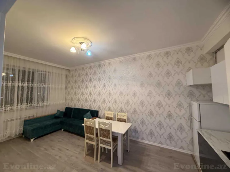 Kirayə verilir 2 otaqlı Mənzil Yeni tikili 50 m² Xırdalan - şəkil 3