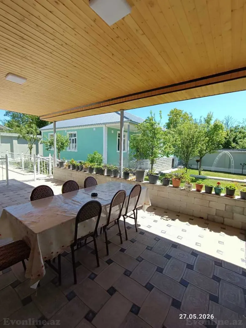 5 otaqlı Həyət evi 120 m² Qəbələ Kirayə verilir