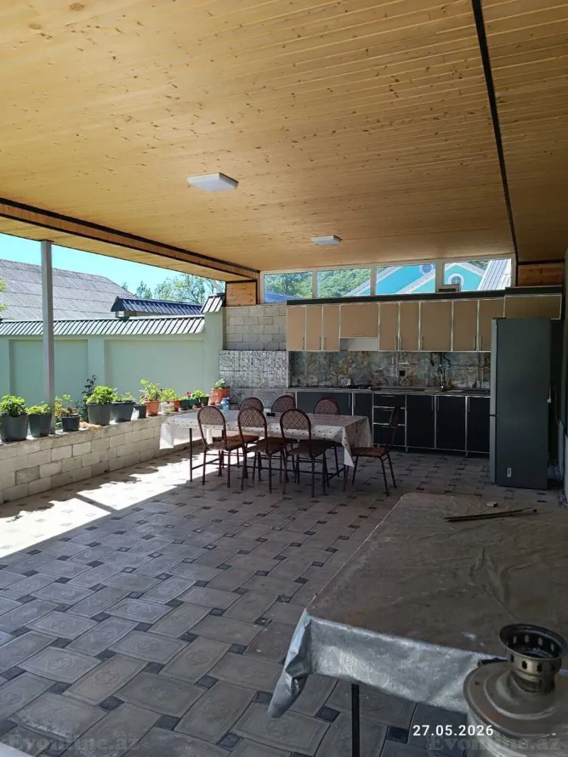Kirayə verilir 5 otaqlı Həyət evi 120 m² Qəbələ - şəkil 5