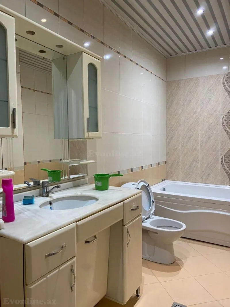 Kirayə verilir 3 otaqlı Mənzil Yeni tikili 115 m² Nizami m. - şəkil 7