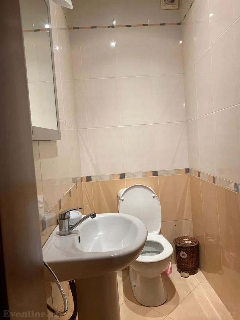Kirayə verilir 3 otaqlı Mənzil Yeni tikili 115 m² Nizami m. - şəkil 8