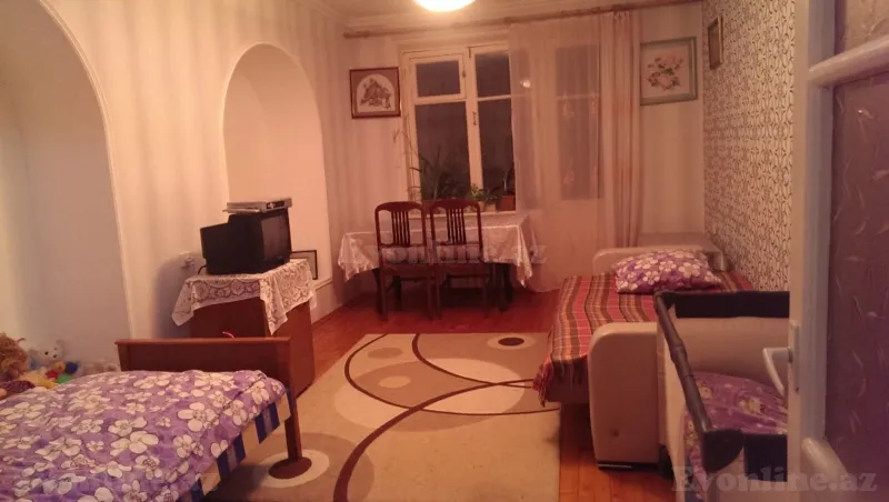 2 otaqlı Mənzil 55 m² Əhmədli Satılır