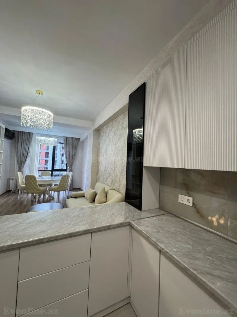 Kirayə verilir 3 otaqlı Mənzil Yeni tikili 75 m² Nizami m. - şəkil 11