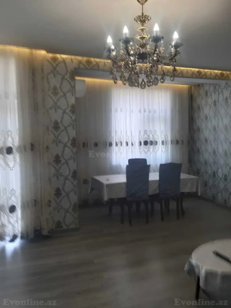 Kirayə verilir 3 otaqlı Mənzil Yeni tikili 90 m² Qara Qarayev m. - şəkil 2