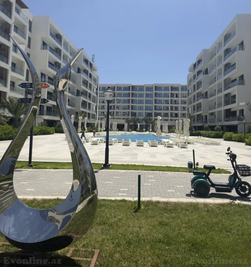 Satılır 1 otaqlı Mənzil Yeni tikili 60 m² Nardaran - şəkil 2