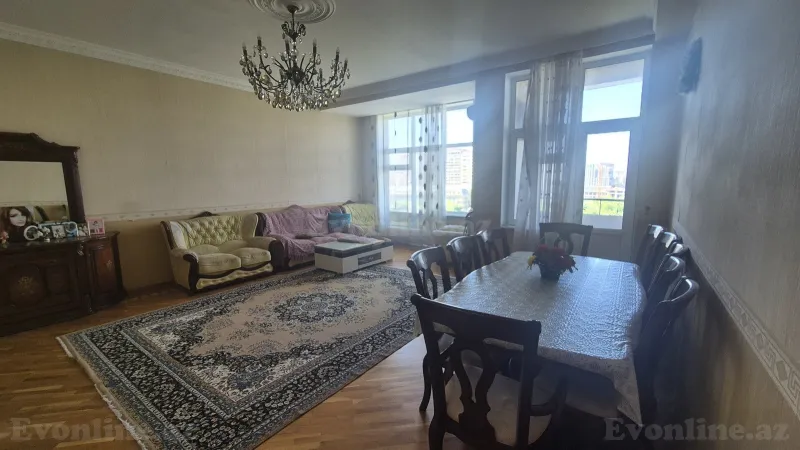 Satılır 3 otaqlı Mənzil Yeni tikili 130 m² Nəsimi r. - şəkil 4