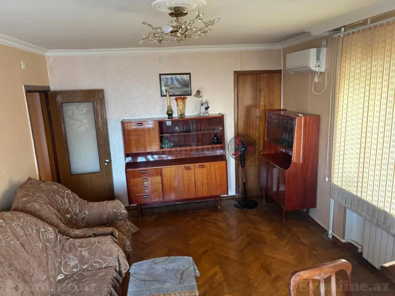 Kirayə verilir 2 otaqlı Mənzil Köhnə tikili 55 m² İnşaatçılar m. - şəkil 2
