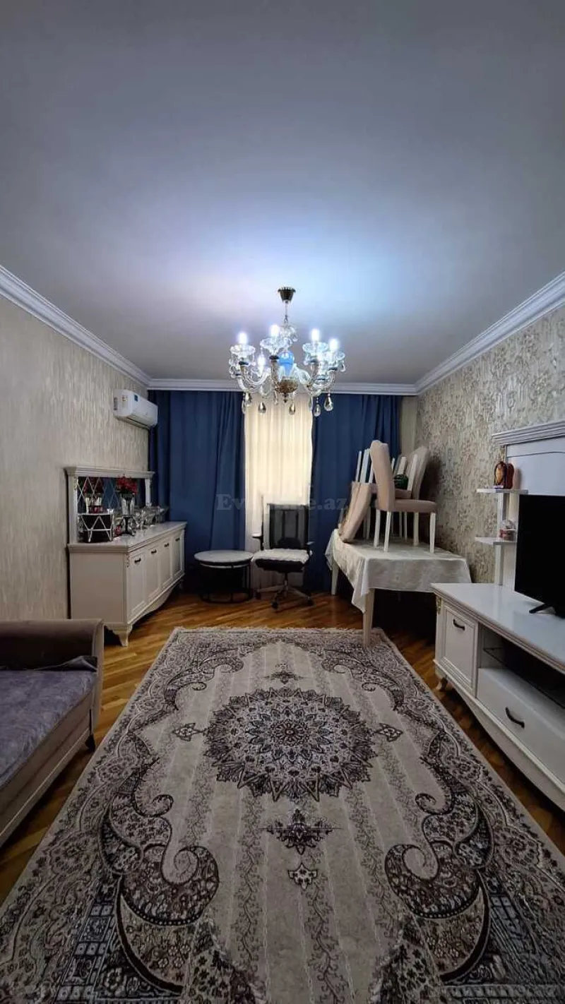 Satılır 3 otaqlı Mənzil Köhnə tikili 90 m² Nəsimi m. - şəkil 2