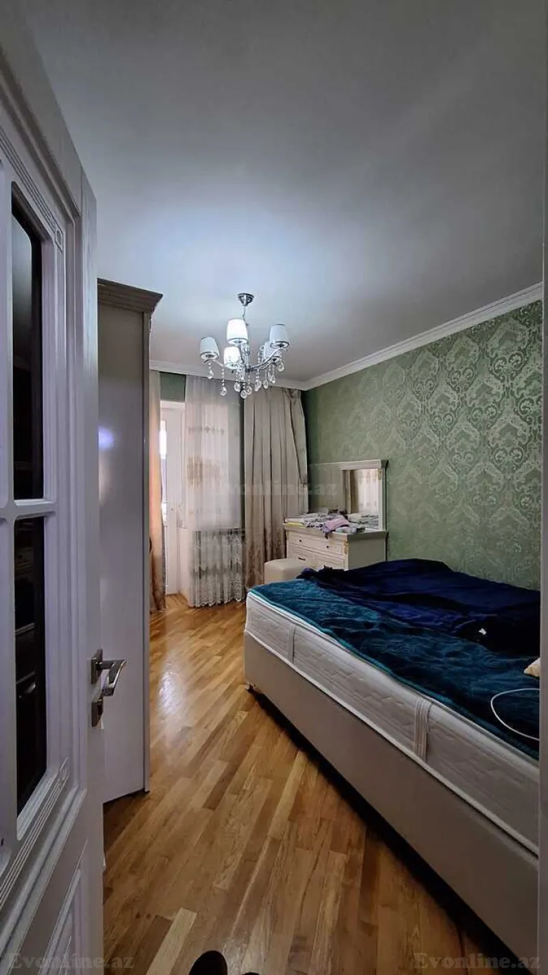 Satılır 3 otaqlı Mənzil Köhnə tikili 90 m² Nəsimi m. - şəkil 4